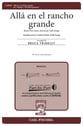 Alla en el Rancho Grande TB choral sheet music cover